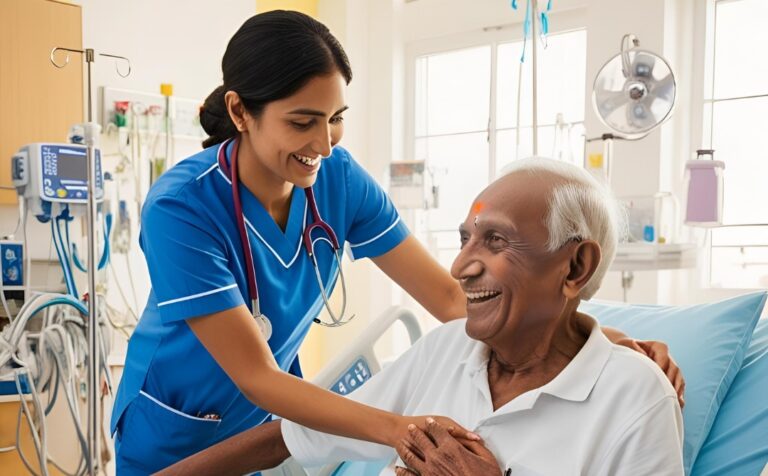 Certified and trained home nurses available in Coimbatore